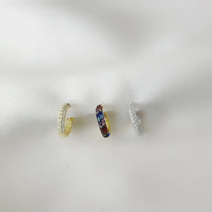 Boucles d'oreilles SCELLA - Strass
