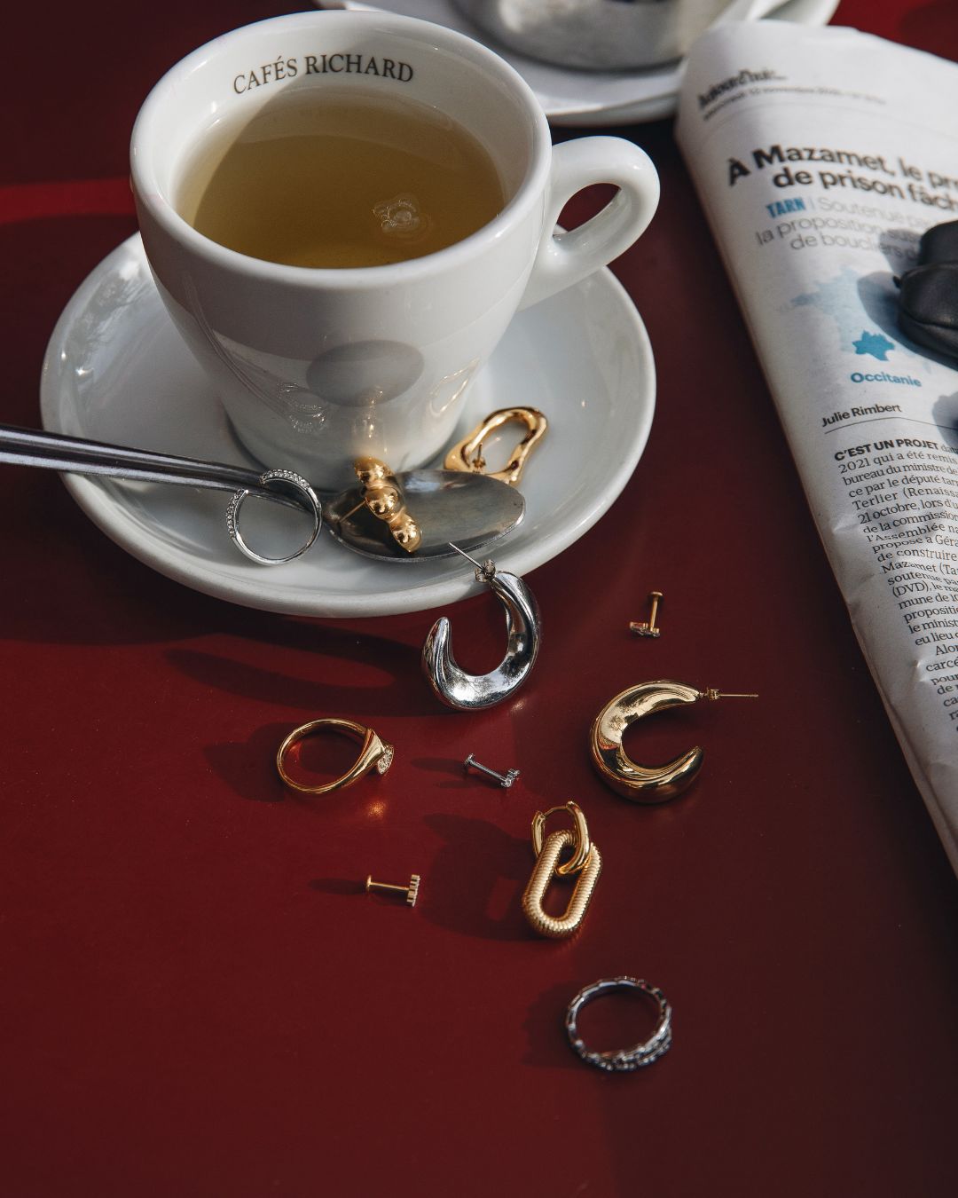 Boucles d'oreille DALIDA (+ de couleurs)