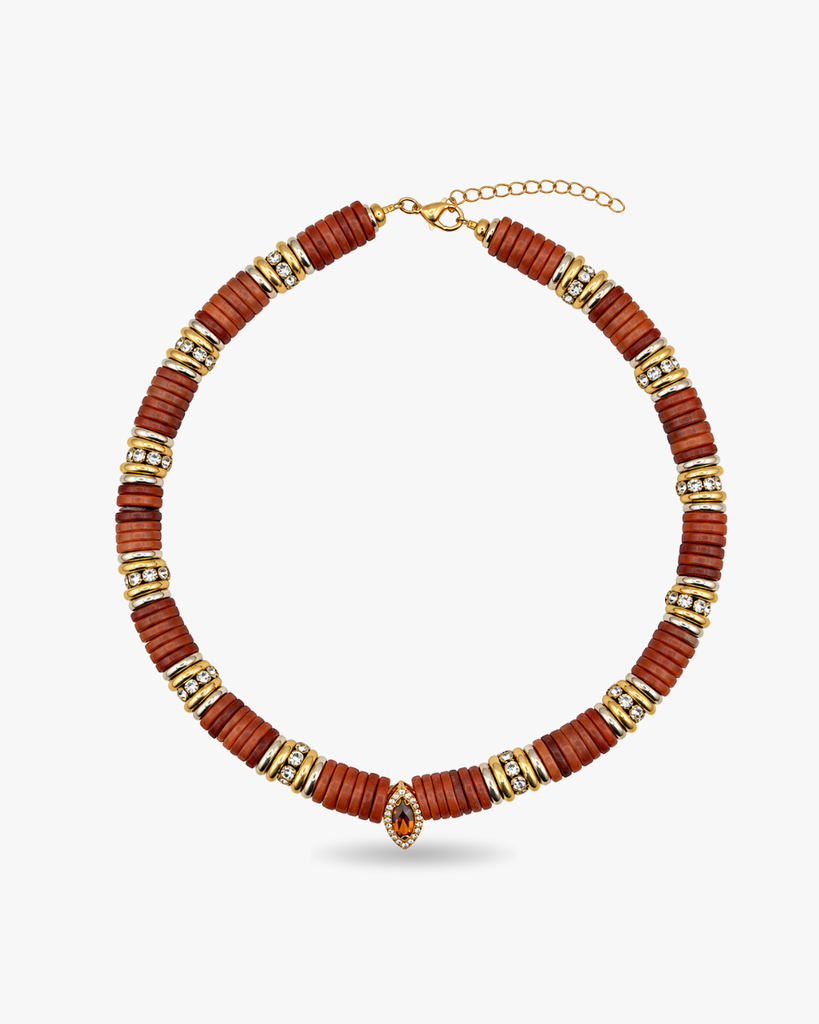 Collier ASTRIDA TERRACOTA