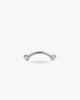 Piercing BANANE STRASS (+ de couleurs)