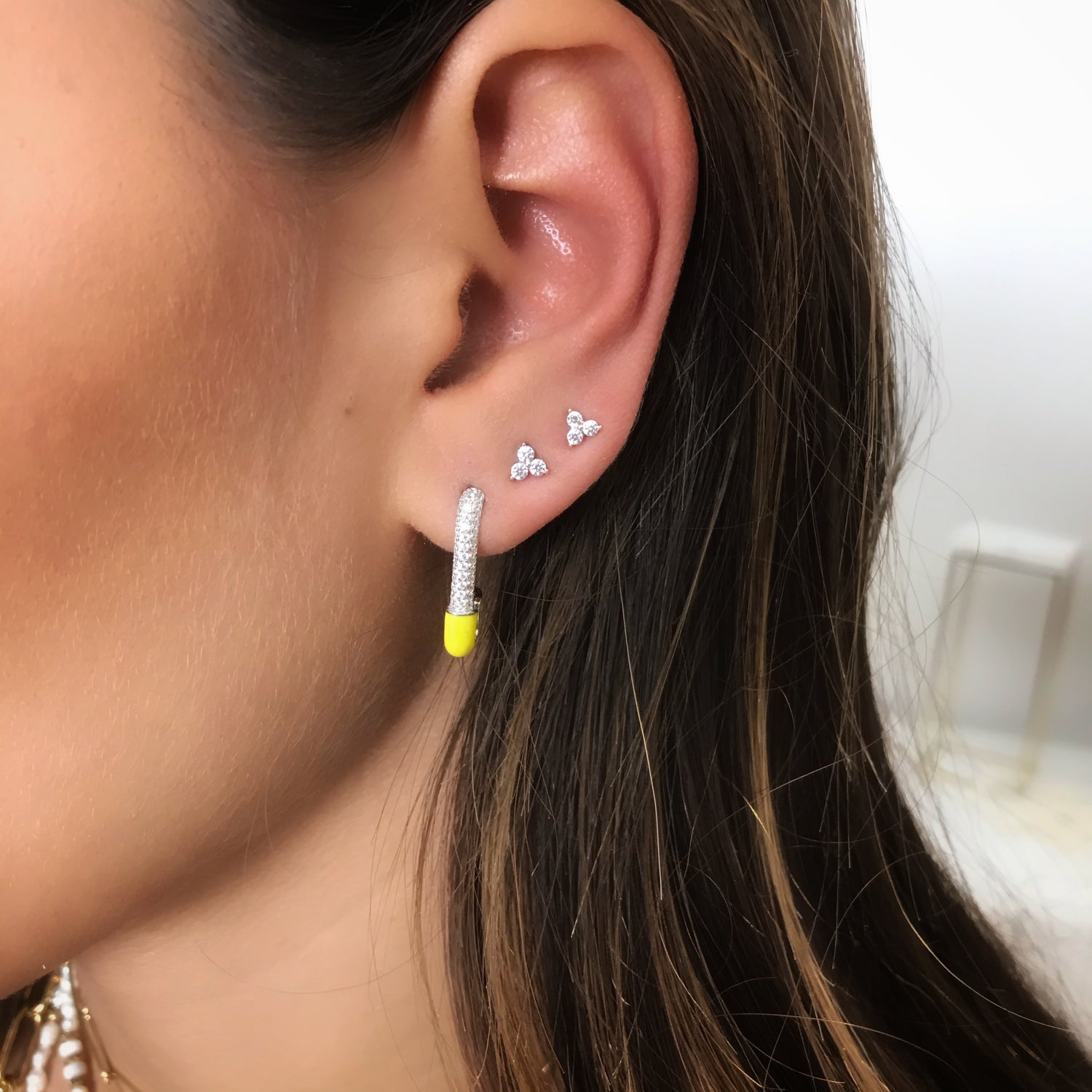 Boucles d'oreilles MINI PUCES TRELFE