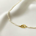 Collier CURVE - perles d’eau douce