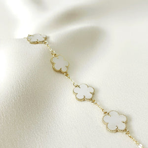 Bracelet TREFLE - Nacre